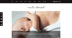 Desktop Screenshot of mariechantalblog.com